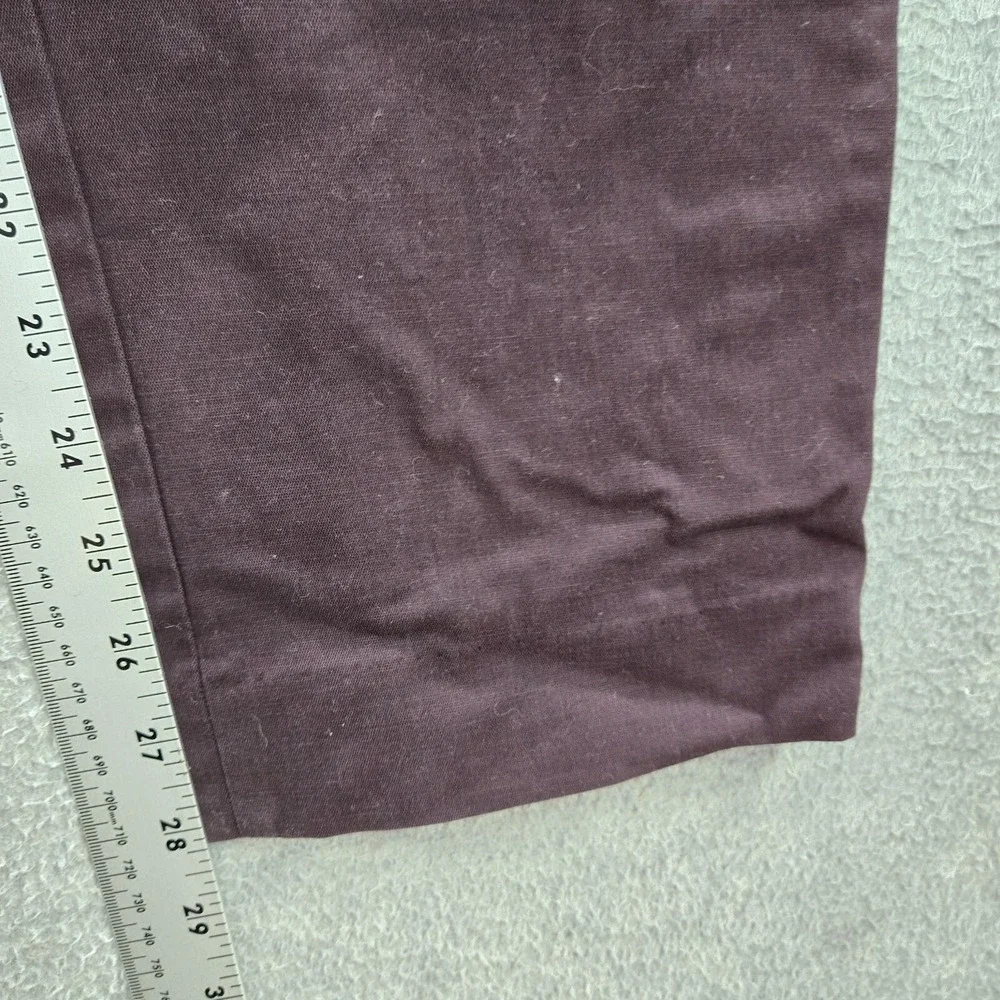 Banana Republic Men Pants 33x30 Purple‎ Chino Straight Mid Rise